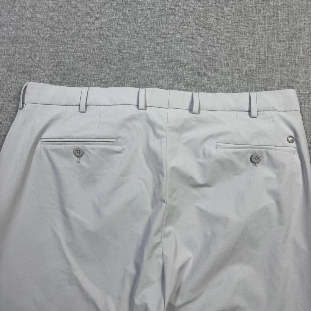 Peter Millar Crown Crafted Surge Performance Trouser Pants Mens 38x32 Gray